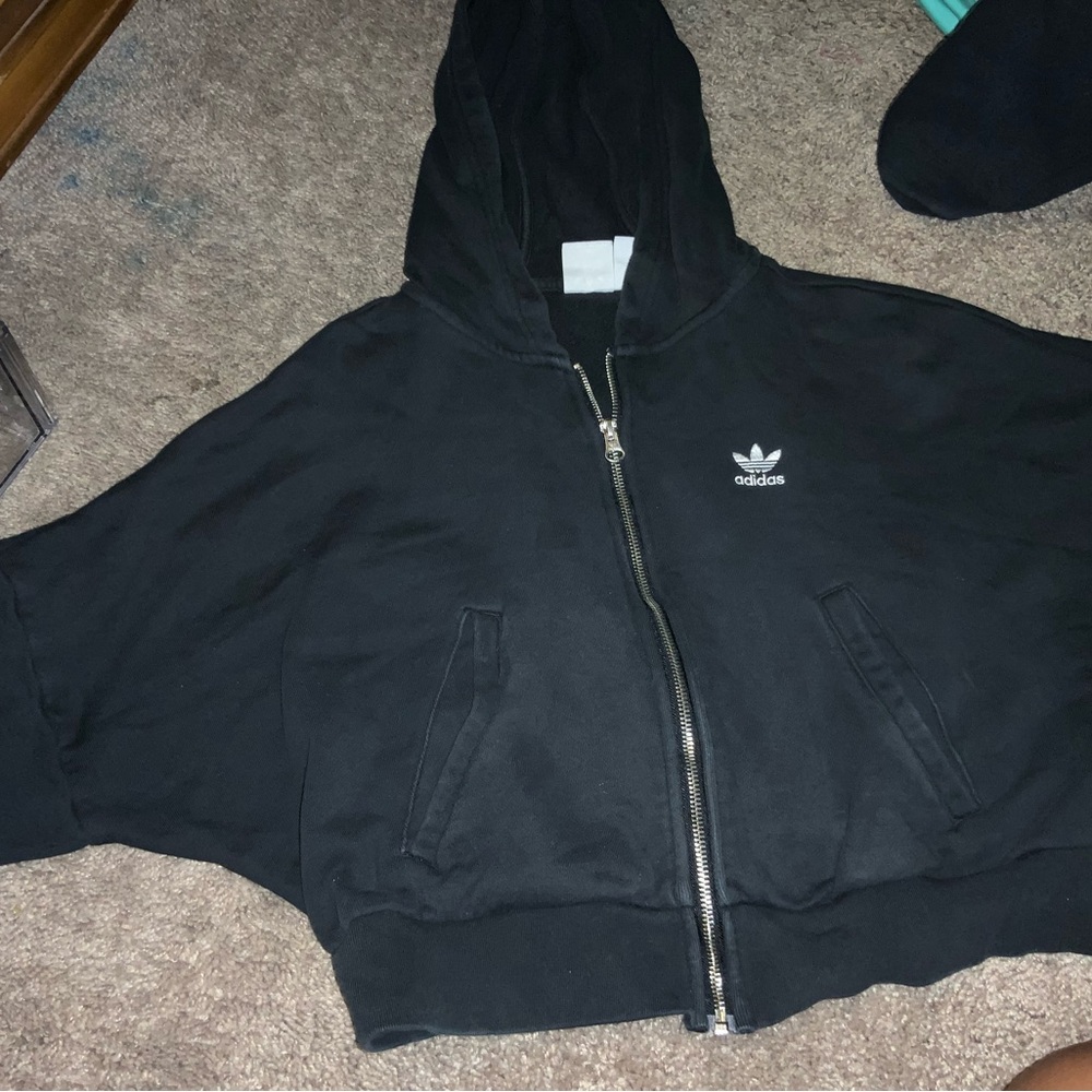 adidas’s cropped jacket and pants set